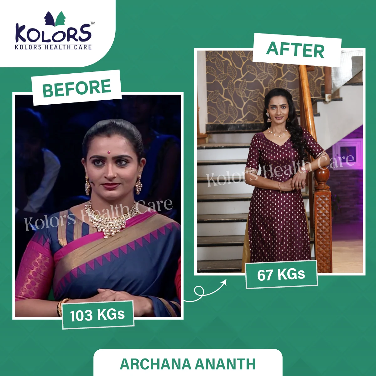 Esha Deol weight loss Kolors