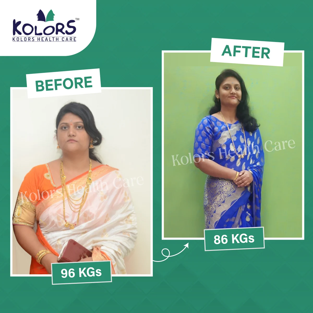 Madhubala weight loss Kolors