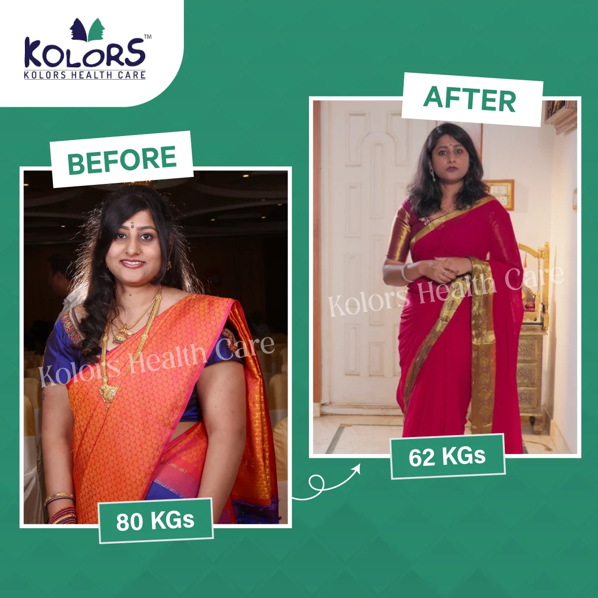 Madhubala weight loss Kolors