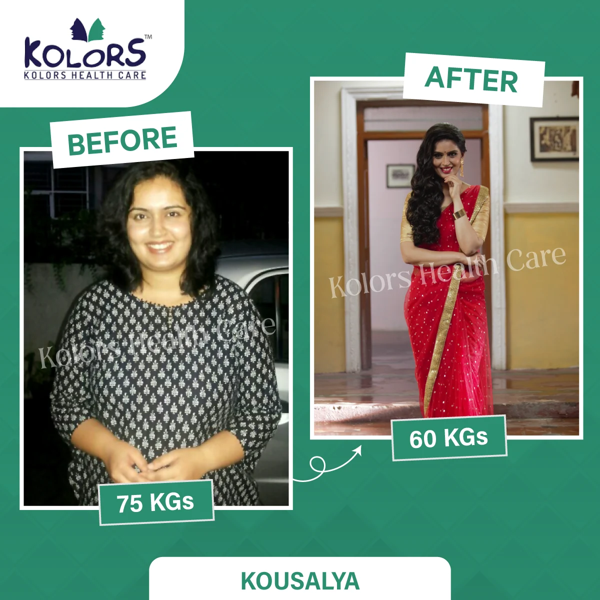Madhubala weight loss Kolors