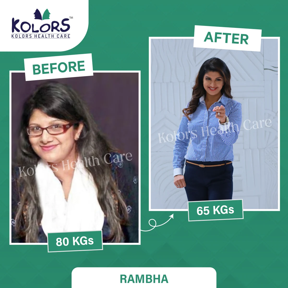 Madhubala weight loss Kolors