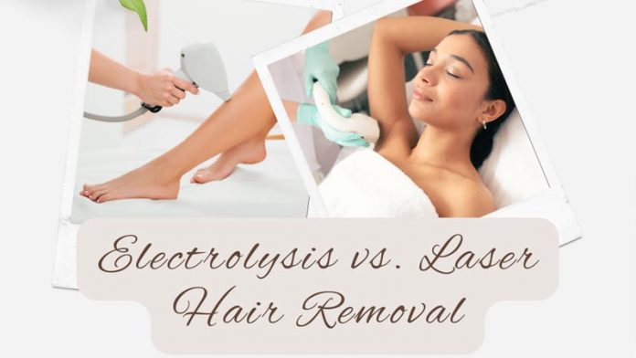 Electrolysis vs. Laser Hair Removal