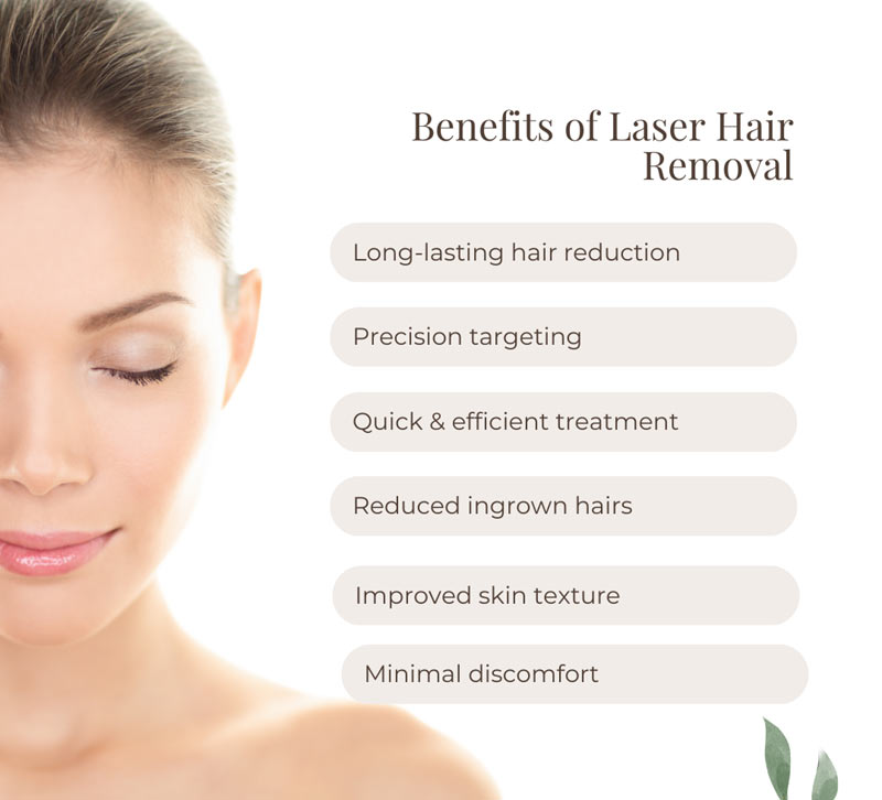 Laser Hair Removal Benefits