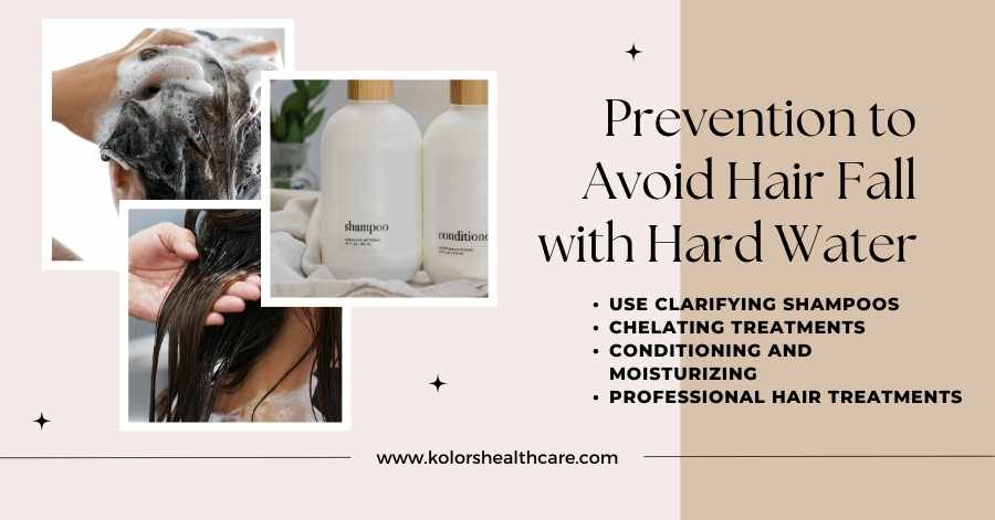 Prevention Hairfall Hard Water