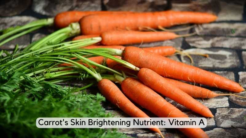Carrot Skin Whitening Food