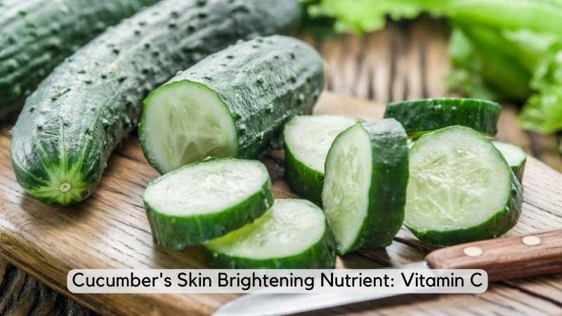 Cucumber Skin Whitening Food