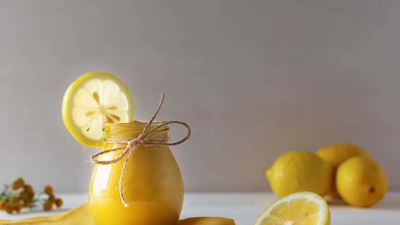 Curd, Honey, and Lemon