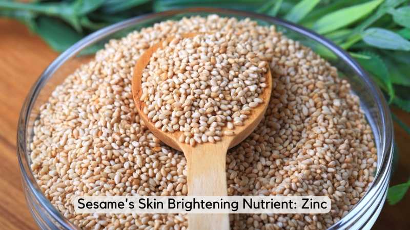 Sesame Skin Whitening Food