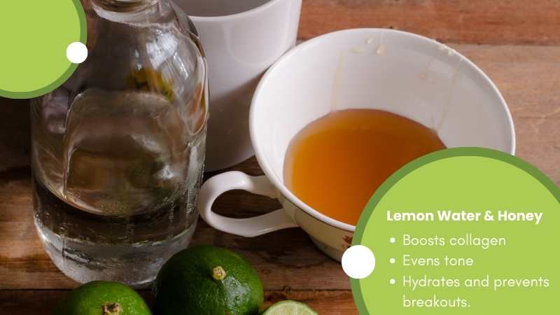 Lemon Water Honey Glowing Skin