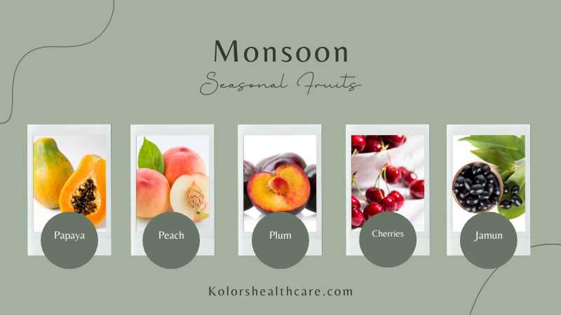 Monsoon Seasonal Fruits