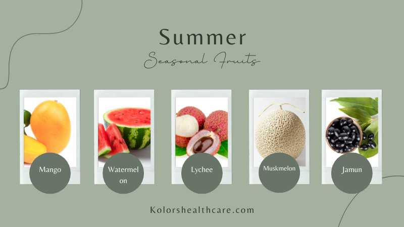 Summer Seasonal Fruits