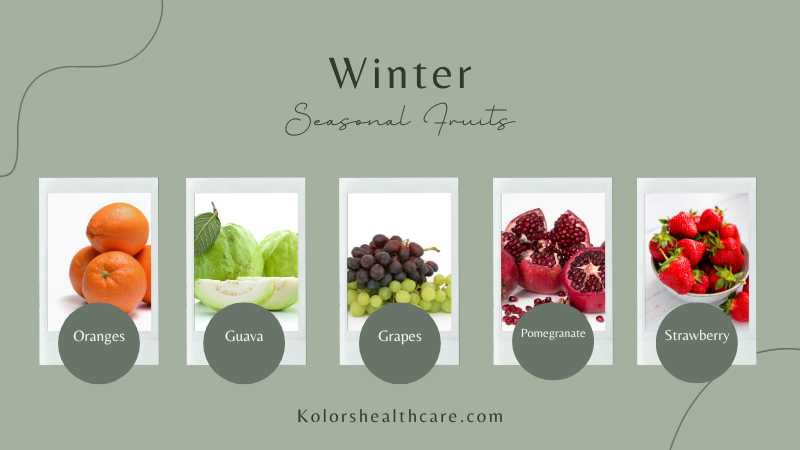 Winter Seasonal Fruits
