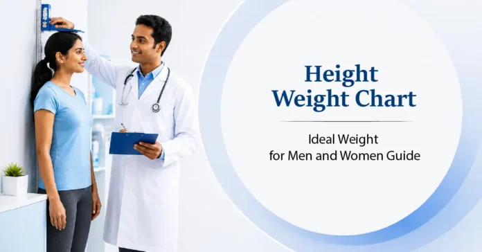 Height Weight Chart: Ideal Weight for Men and Women Guide