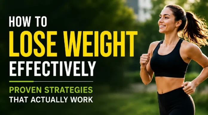 How to Lose Weight Effectively How to Lose Weight Effectively: Proven Strategies That Actually Work