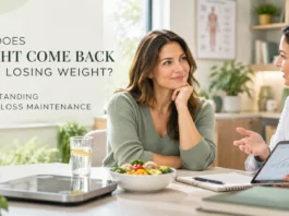 WHY DOES WEIGHT COME BACK AFTER LOSING WEIGHT? UNDERSTANDING WEIGHT LOSS MAINTENANCE WHY DOES WEIGHT COME BACK AFTER LOSING WEIGHT?