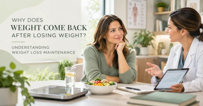WHY DOES WEIGHT COME BACK AFTER LOSING WEIGHT?