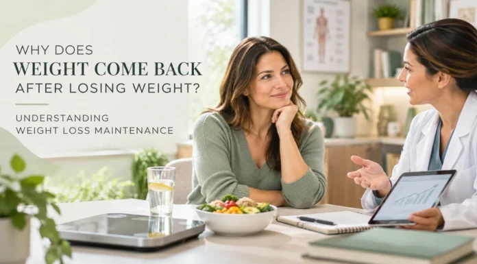 WHY DOES WEIGHT COME BACK AFTER LOSING WEIGHT? UNDERSTANDING WEIGHT LOSS MAINTENANCE WHY DOES WEIGHT COME BACK AFTER LOSING WEIGHT?