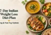 7-Day Indian Weight Loss Diet Plan: Veg & Non-Veg Options