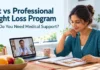 Diet vs Professional Weight Loss Program