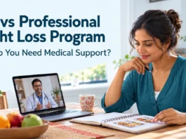Diet vs Professional Weight Loss Program