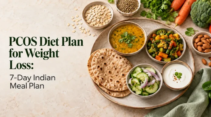 PCOS Diet Plan for Weight Loss: 7-Day Indian Meal Plan PCOS Diet Plan for Weight Loss: 7-Day Indian Meal Plan
